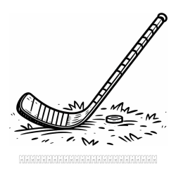 Online izdelana pobarvanka - Pobarvanka imena MMMMMMMMMMMMMMMMMMMMMMMMM in pobarvanka hokejske palice na travi