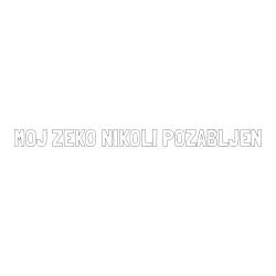 Online izdelana pobarvanka - Pobarvanka imena MOJ ZEKO NIKOLI POZABLJEN