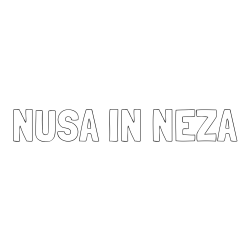 Online izdelana pobarvanka - Pobarvanka imena NUŠA IN NEŽA