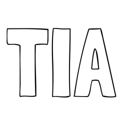 Pobarvanka imena TIA