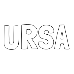 Online izdelana pobarvanka - Pobarvanka imena URŠA