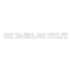 Online izdelana pobarvanka - Pobarvanka imena VSE NAJBOLJŠE EVELYN