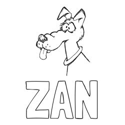 Pobarvanka imena ŽAN