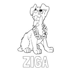 Pobarvanka imena ŽIGA