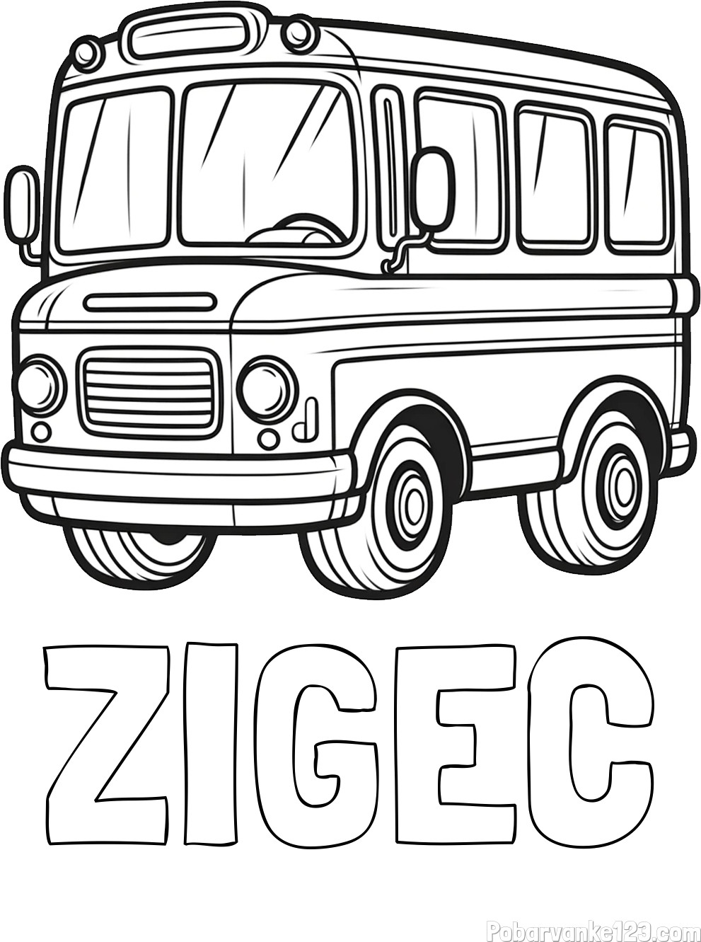 Pobarvanka imena ŽIGEC