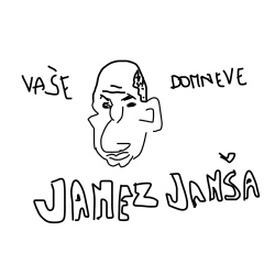 Pobarvanka Janeza Janše