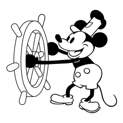 Pobarvanka Miki Miške (Mickey Mouse)