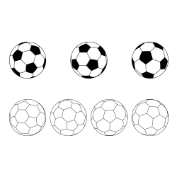 Pobarvanka nogometnih žog