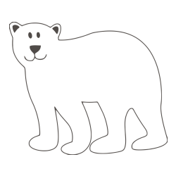 Pobarvanka polarnega medveda