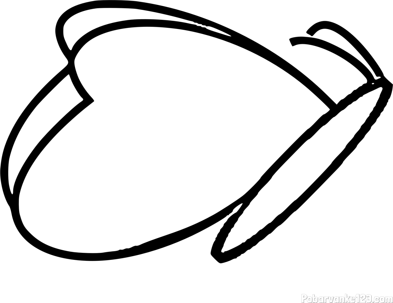 Preprosta pobarvanka metulja v letu