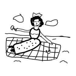 princeska na čajanki